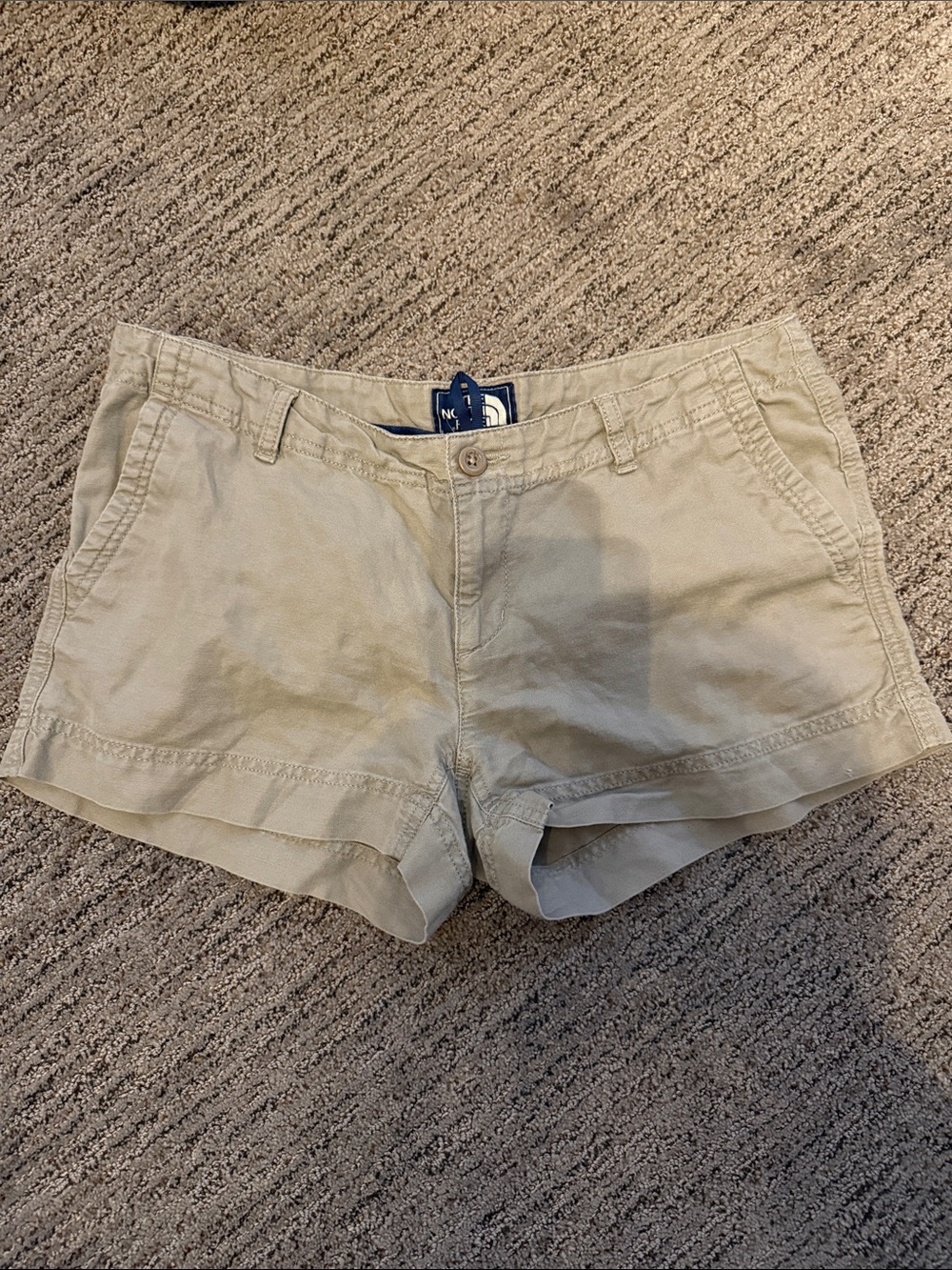 The North Face Women's Khaki Cotton Shorts